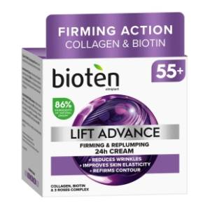 BIOTEN Lift advance dnevna krema 55+ 50ml