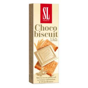 Biskvit SWISSLION bela mlečna čokolada 125g