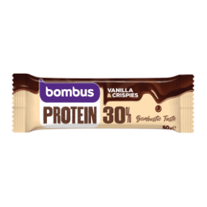 BOMBUS protein bar 30% vanila crispy 50g