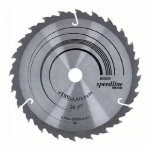 BOSCH Speedline Wood list testere 190mm 2608640799