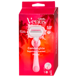 Brijač GILLETTE Venus comfortglide sugarberry 1kom + 1 dopuna + držač