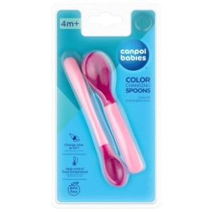 CANPOL BABIES set kašika roze 2kom