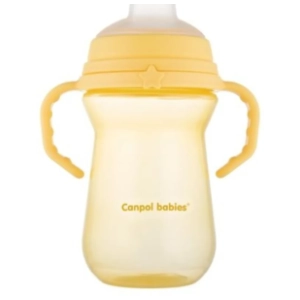 CANPOL BABIES šolja sa kljunom 250ml žuta