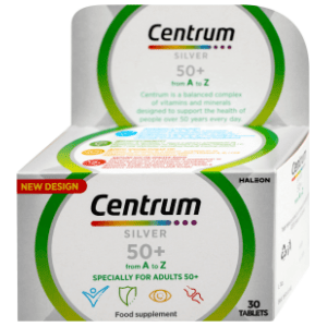 CENTRUM A-Z Silver 50+ kompleks vitamina tablete 30kom