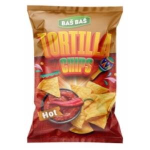 Čips BAŠ BAŠ tortilja ljuta 125g