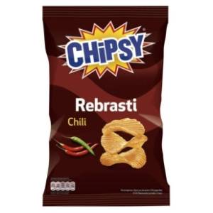 Čips CHIPSY rebrasti Chilli 130g
