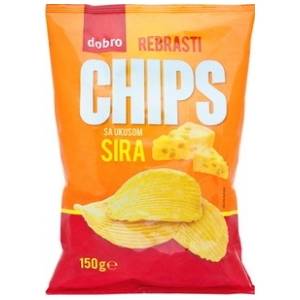 Čips DOBRO sa ukusom sira 150g
