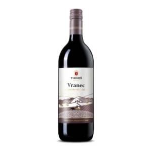 Crveno vino TIKVEŠ Vranec 1l