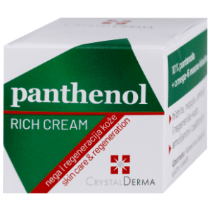 Krema CRYSTAL DERMA Panthenol rich 50ml