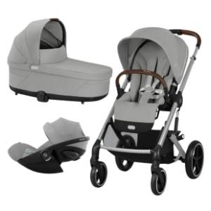 CYBEX kolica za bebe 3 u 1 Balios S Lux stone grey plus