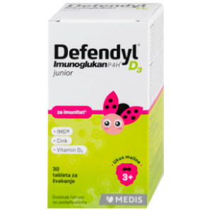 DEFENDYL Imunoglukan P4H D3 junior tablete 30kom