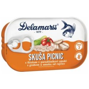 DELAMARIS skuša sa povrćem 125g