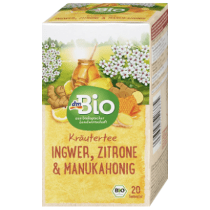 DM BIO čaj đumbir limun i manuka 40g