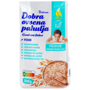 Ovsene pahuljice DOBRA ovsena pahulja 300g