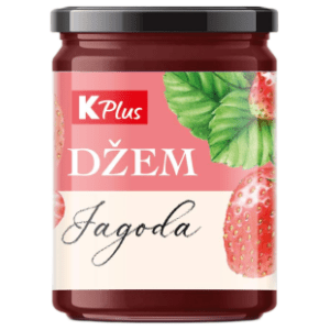 Džem K PLUS jagoda 680g