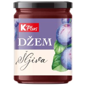Džem K PLUS šljiva 680g