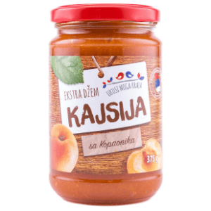 Džem UKUSI MOGA KRAJA kajsija sa Kopaonika ekstra 375g