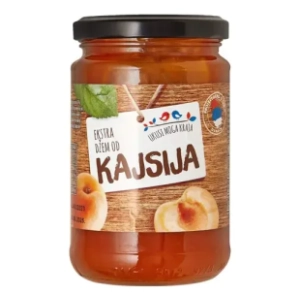Džem UKUSI MOGA KRAJA kajsija ekstra 375g