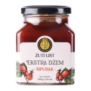 Džem ŽUTI LIST šipurak ekstra 360g