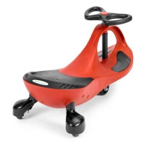 ECO TOYS guralica sa LED točkovima Wiggle crvena