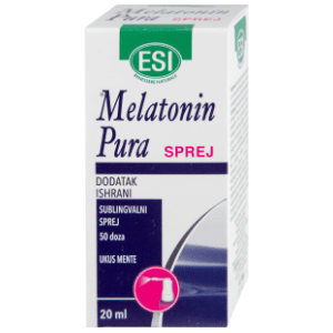 ESI Melatonin pura sprej za lakše uspavljivanje menta 20ml
