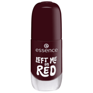 ESSENCE gel lak za nokte 12 left me on red