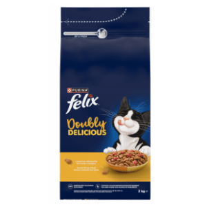 FELIX Doubly delicious hrana za mačke piletina 3kg