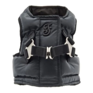 FERRIBIELLA Gilet am za pse 62-66cm L crni