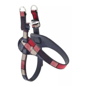 FERRIBIELLA Mokka am za pse M 45-67cm karirani