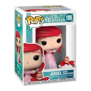 Figura Ariel with Sebastian The Little Mermaid FUNKO  