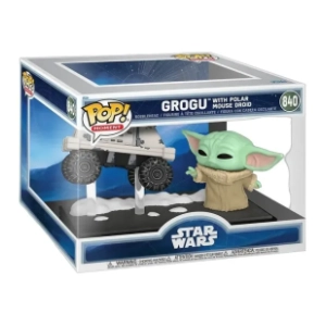 Figura Grogu with Polar Mouse Droid Star Wars FUNKO