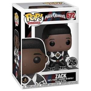 Figura Zack black ranger Power Rangers FUNKO