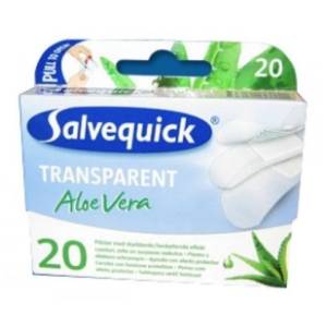 Flaster SALVEQUICK transparent aloe vera 20kom