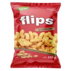 Flips BAŠ BAŠ sa kikirikijem 150g