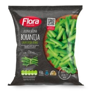 FLORA zelena boranija 450g