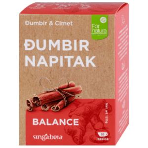 FORNATURA sok od đumbira i cimeta u prahu kesice 10x12g