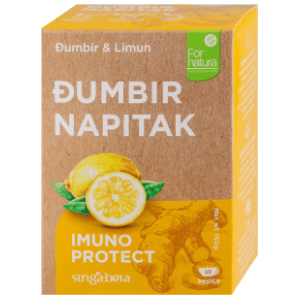 FORNATURA sok od đumbira i limuna u prahu kesice 10x15g