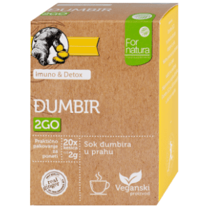 FORNATURA sok od đumbira u prahu kesice 20x2g