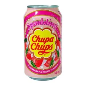 Gazirani sok CHUPA CHUPS jagoda 345ml