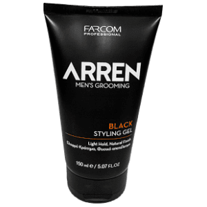 Gel za kosu FARCOM Arren mens grooming black 150ml