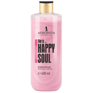 Gel za tuširanje AFRODITA Happy soul 400ml