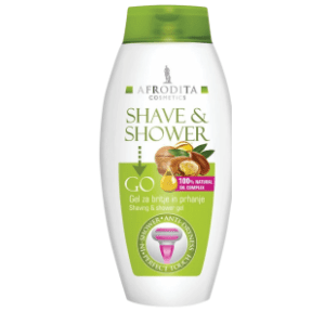 Gel za tuširanje AFRODITA Shave & shower 2u1 250ml
