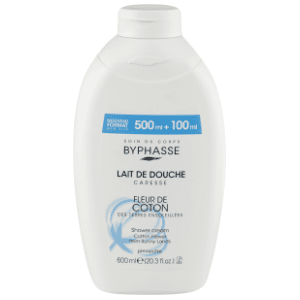 Gel za tuširanje BYPHASSE Pamukov cvet 600ml