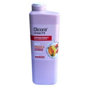 Gel za tuširanje DICORA vitamin C breskva i citrusi 750ml