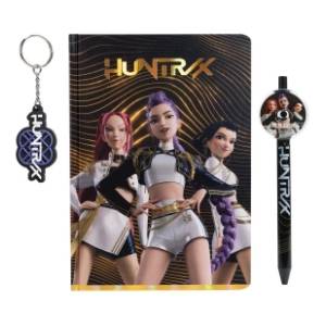 Gift set VAMOS K pop Demon hunters (notes, hemijska i privezak)