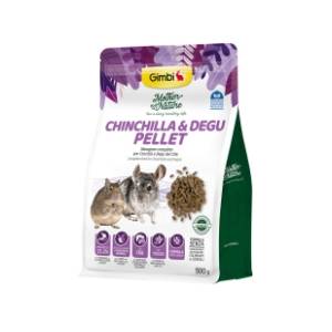GIMBI Mother nature pelet hrana za činčile i degue 500g