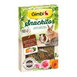 GIMBI Snackitos poslastica za kuniće i glodare lešnik 45g