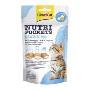 GIMCAT Nutri pockets poslastica za mačke junior mix 60g