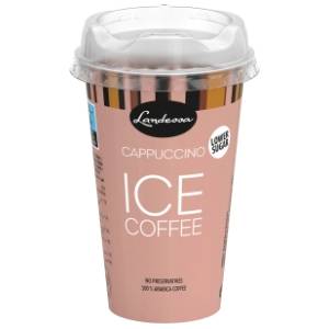 Gotova kafa LANDESSA capuccino  sa malom količinom šećera 230ml