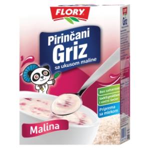 Griz FLORY pirinčani sa ukusom maline 200g